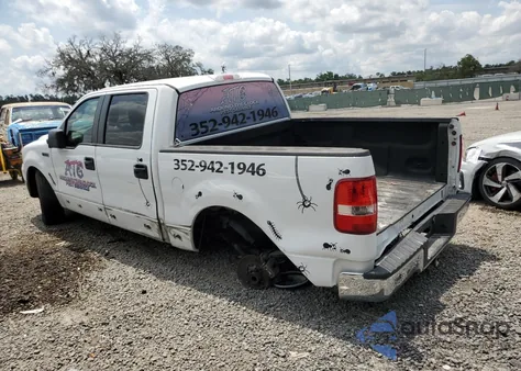 2008 Ford F150 Supercrew from USA, damaged, VIN 1FTRW12W48FC08937